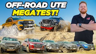 2023 4WD UTE COMPARISON  Top Pickups tested Offroad  Shock winner [upl. by Elsbeth]