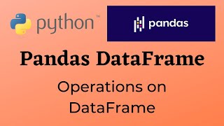 PT7  Operations on Dataframe  Class 12 Informatics Practices [upl. by Atazroglam749]