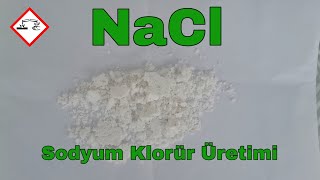 Sodyum Klorür NaCl Üretimi [upl. by Fessuoy275]