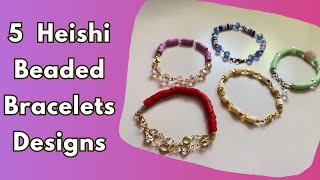 Heishi Bead Bracelets designs [upl. by Natan]