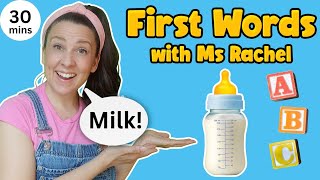 Baby’s First Words with Ms Rachel  Videos for Babies [upl. by Corney]