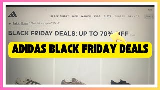 ADIDAS 2024 BLACK FRIDAY DEAL  70 OFF  BEST 2024 BLACK FRIDAY DEALS😮😮😮 [upl. by Drobman]