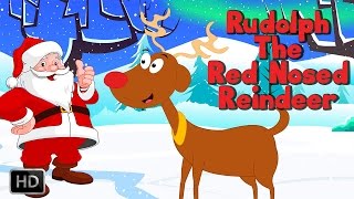 Rudolph The Red Nosed Reindeer Christmas Carols With Lyrics [upl. by Chrissie]