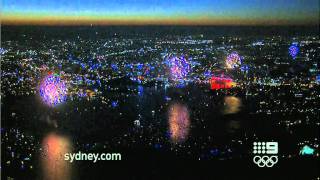 Sydney Australia 9pm Fireworks in FULL 31122011 [upl. by Asilat]