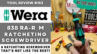 NEW WERA Ratcheting Screwdriver 838 RAR  Its Not like Other Ratcheting Screwdrivers tools wera [upl. by Yleek]