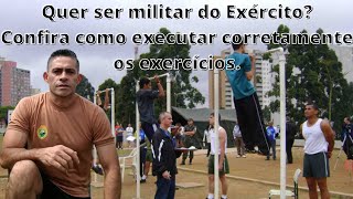 COMO EXECUTAR Teste Físico Militar na Seleção Complementar para o Exército Brasileiro [upl. by Selene]