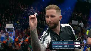 Martin Schindler vs Danny Noppert  Full QuarterFinal  NEObet International Darts Open 2024 [upl. by Alekin]