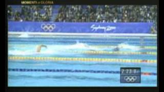 Jan Thorpe  Finale 400 metri e 4x100 s l Olimpiadi Sydney 2000 [upl. by Hnahym]