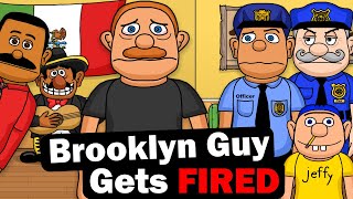 SML Movie Brooklyn Guy Gets Fired Animation [upl. by Anuahsal]