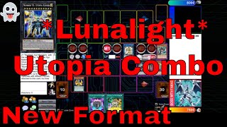 Lunalight 2 Card Utopia Combo New Format Yugioh 2020 [upl. by Temp724]