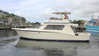 1987 Hatteras 52 Convertible Sportfish [upl. by Niboc]