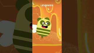 Busy Bees 🐝 Discover Bees with lingokids beesforkids nature lingokids [upl. by Aicilev220]