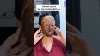 🔥Remove Dead Skin amp Pigmentation😱 Best Face Pack Remove Suntan✅ shorts youtubeshorts skincare [upl. by Norman]