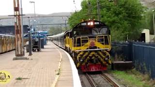 Rovos Rails Luxury Train pulled by ExQueensland Diesels [upl. by Arrim]