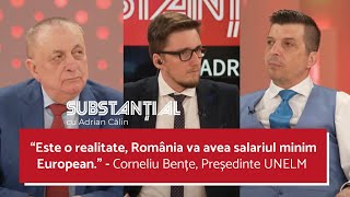 SALARIUL MINIM EUROPEAN O REALITATE  SUBSTANȚIAL cu ADRIAN CĂLIN [upl. by Ameh]