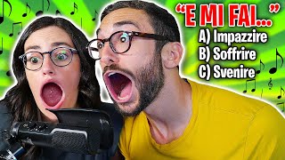 COMPLETA LA CANZONE CHALLENGE con la MIA RAGAZZA [upl. by Ayifas]