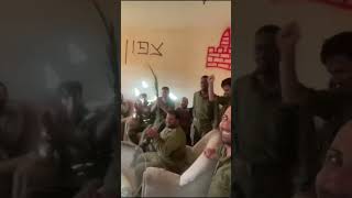 IDF soldiers in Gaza celebrating Sukkot israel palestine freepalestine [upl. by Taylor602]