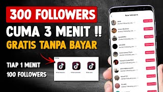 CARA MENAMBAH FOLLOWERS TIKTOK GRATIS  FOLLOWERS TIKTOK GRATIS PERMANEN 2025 [upl. by Adnav548]