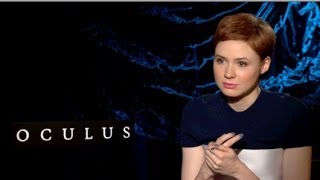 Karen Gillan Interview  Oculus [upl. by Nami]