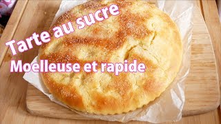 Tarte au sucre MOELLEUSE 🍞 [upl. by Esyned271]