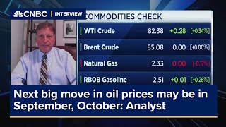 Next big move in oil prices may be in September October Analyst [upl. by Borman]