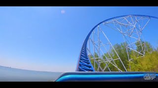 Millenium Force  Cedar Point  4K POV 2016  Sandusky Ohio [upl. by Anaihs]