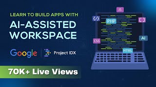 Learn to build apps with AIpowered workspace Workshop by Google Project IDX [upl. by Ahmad]