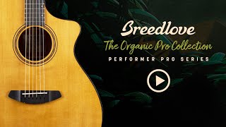 Breedlove Organic Pro Collection Performer Pro Guitar Series with Designer Angela Christensen [upl. by Mitinger]