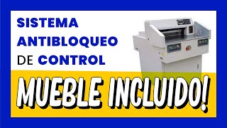 ✅ Guillotinas de papel automáticas ELÉCTRICAS programables Boway 480 Z3520 V670 V [upl. by Renata]