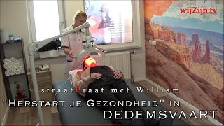 DEDEMSVAART “Herstart je Gezondheid”  straatPraat met William [upl. by Sinylg]