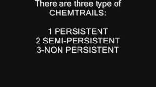 Persistent semipersistent and non persistent chemtrais [upl. by Lladnarc]