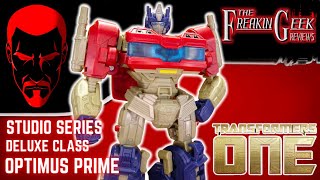 Studio Series Deluxe OPTIMUS PRIME Transformers One EmGos Transformers Reviews N Stuff [upl. by Hendrik]