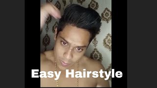 Quick Easy Hairstyle For Men shorts Subscribe For More 👍 [upl. by Grand]