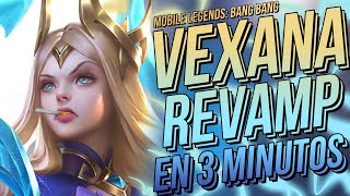 VEXANA DESPUES DEL REVAMP 🚀 Como usar a Vexana Vexana Guía tutorial  MOBILE LEGENDS ESPAÑOL [upl. by Zemaj745]