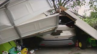 Guadalupe County community recovering from damages caused by severe weather [upl. by Ennaerb]